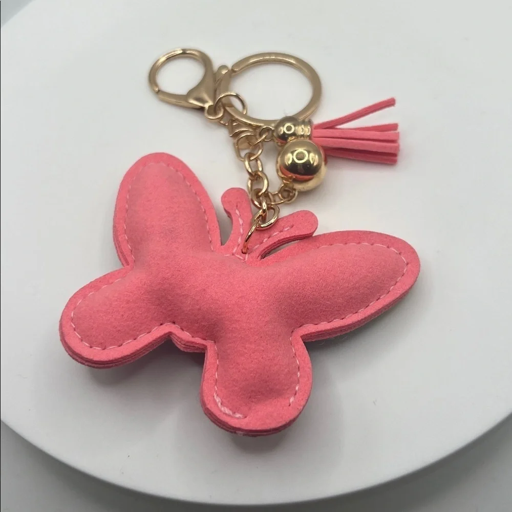 639. Multicolor Butterfly Keychain‎
